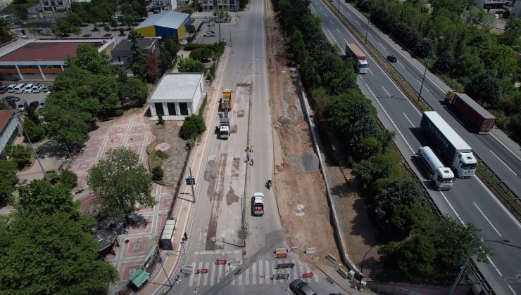 Bağımsızlık Caddesi’nde çalışmalar başladı