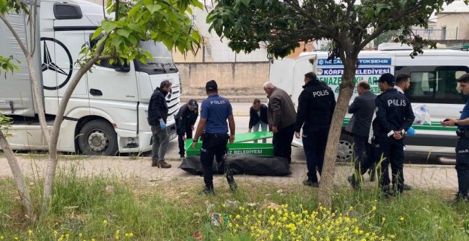 Tır sürücüsü araçta asılı halde ölü bulundu
