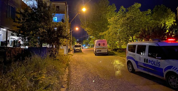 Karnından vurulan kadın hastaneye kaldırıldı