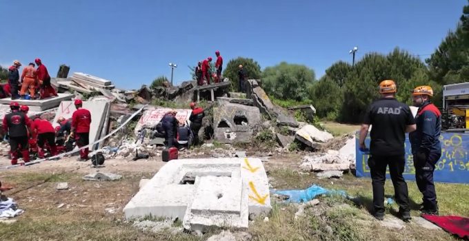 7.2’lik deprem senaryosu: 13 ilden destek ekip geldi
