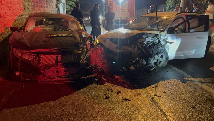 Darıca’da Kafa Kafaya Çarpışma: 6 Kişi Yaralandı