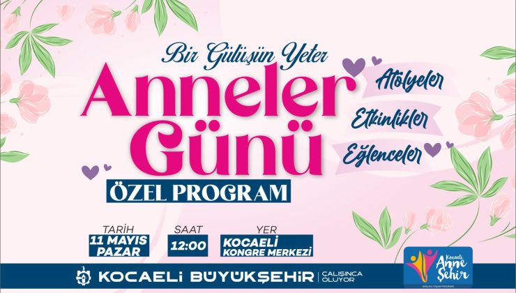 Bir gülüşün yeter anne