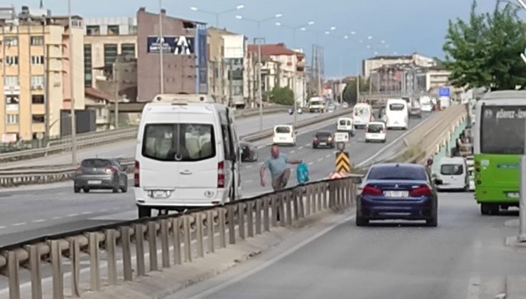 Yeni Yalı D-100’de Tehlikeli Yolcu İndirme