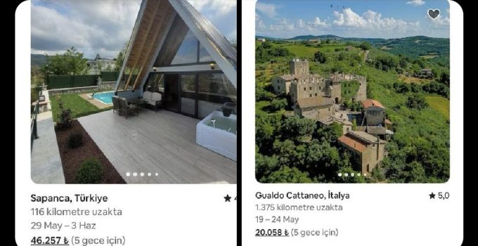 Sapanca’daki Bungalov Evler, İtalya Şatosundan Pahalı!