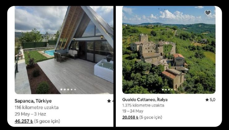 Sapanca’daki Bungalov Evler, İtalya Şatosundan Pahalı!
