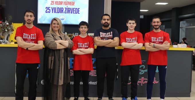 Kocaeli Yüzme Kulübü başarıdan başarıya koşuyor