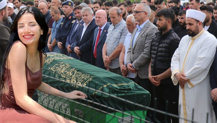 Motosiklet tutkunu genç kadın, son yolculuğuna uğurlandı
