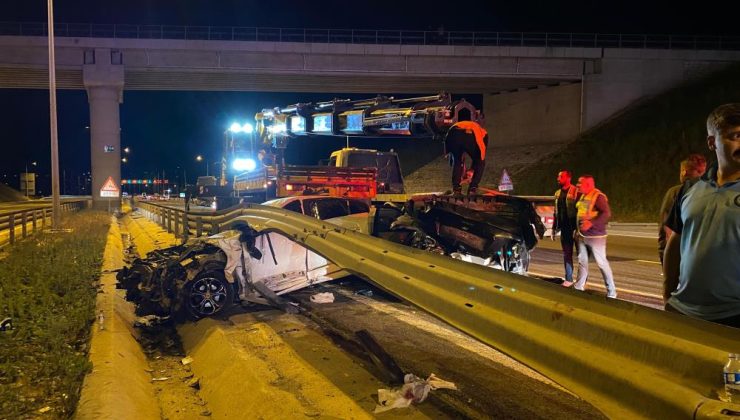 Kuzey Marmara Otoyolu’nda Feci Kaza: 4’ü Çocuk 12 Yaralı