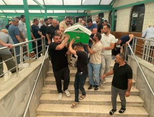 Kandıra’da Denizde Boğulan Murat Şatır Son Yolculuğuna Uğurlandı