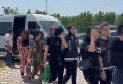 Fuhuş operasyonunda 6 mağdur kadın kurtarıldı