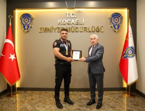 Polis Memuru Oğuzhan Koçak’tan Avrupa Şampiyonluğu