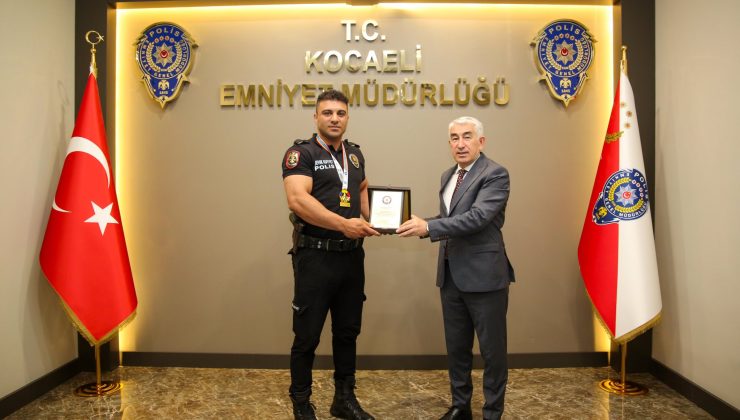 Polis Memuru Oğuzhan Koçak’tan Avrupa Şampiyonluğu