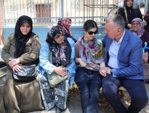 Büyükakın, Gülşah’ı en acı gününde de yalnız bırakmadı