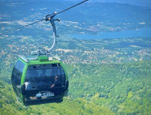Kartepe Teleferik, bayramda ilgi odağı oldu