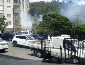 Gebze’deki Düğünde,Havai Fişek Yangına Neden Oldu