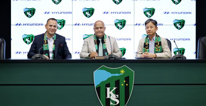Kocaelispor ve Hyundai Motor Türkiye Arasında Sponsorluk Anlaşması