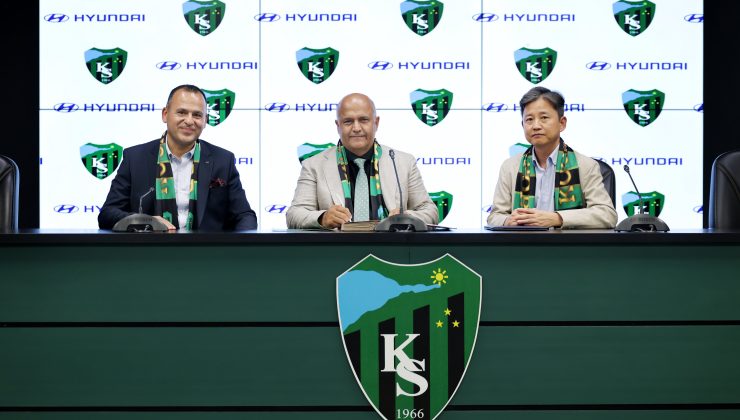 Kocaelispor ve Hyundai Motor Türkiye Arasında Sponsorluk Anlaşması