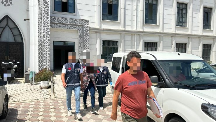 155 suç kaydı bulunan 2 şüpheli yakalandı