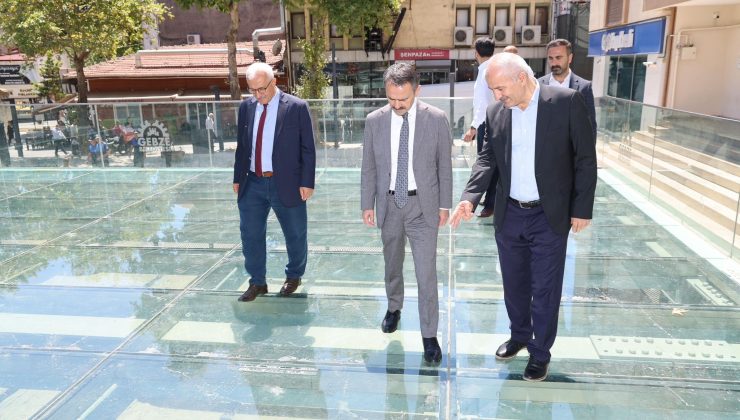 Vali Aktaş, Gebze’de yatırımları yerinde inceledi