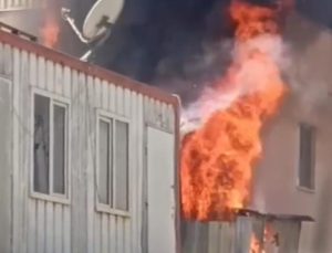 Gebze’de Kereste Fabrikasında Yangın Paniği