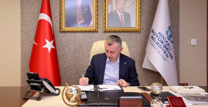 Büyükakın,Gazze ile kardeş şehir protokolünü imzaladı