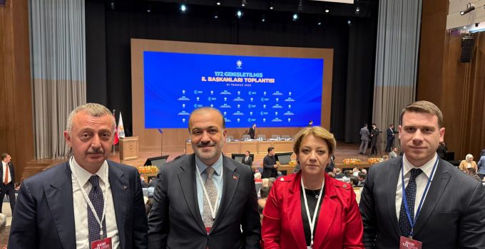 Talus, Genişletilmiş İl Başkanları Toplantısı’na Katıldı