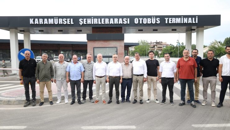 Karamürsel’deki Çalışmalara yerinde inceleme