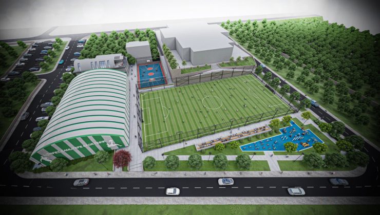 Çamlıtepe Spor Kompleksi için ihale gerçekleştirildi
