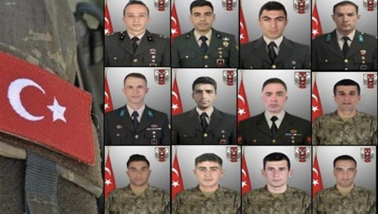 Pençe-Kilit Harekatı Bölgesinde Şehit Sayısı 12’ye Yükseldi