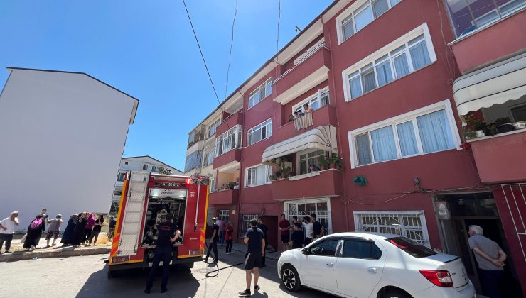 Körfez’de Mutfakta Çıkan Yangın Korkuttu