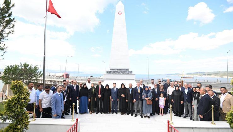 Diliskelesi Şehitlik Anıtı Törenle Açıldı
