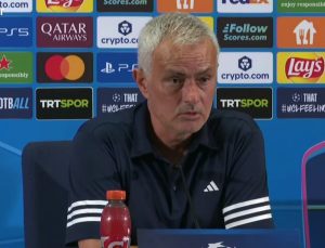 Mourinho: “Önce Kocaelispor Maçını Düşünüyorum”
