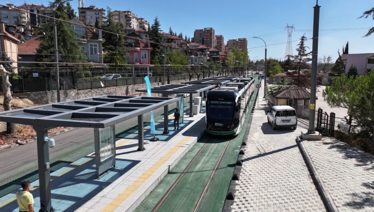 Alikahya Tramvay Hattı’nda iki istasyon devrede