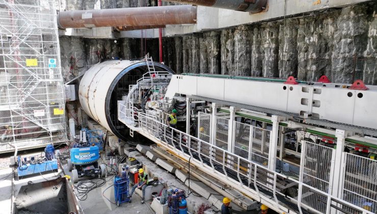 6 TBM aynı anda kazı yapacak