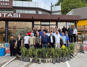 Orman Yangınına Karşı Kocaeli’den Geyve’ye Fidan Hediyesi