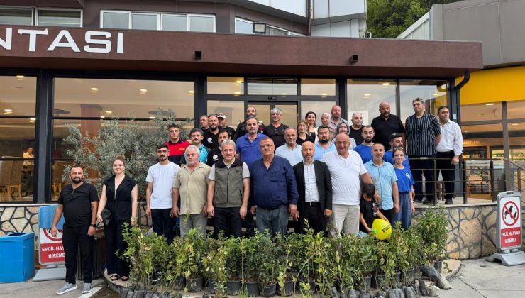 Orman Yangınına Karşı Kocaeli’den Geyve’ye Fidan Hediyesi