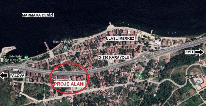 Gölcük Ulaşlı D-130 Karayolu’na alt geçit geliyor