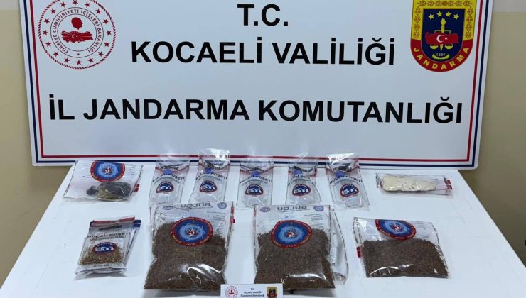 Jandarmadan İzmit ve Başiskele’de Uyuşturucu Operasyonu