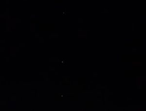Kocaeli Semalarında Starlink Uyduları Görüntülendi
