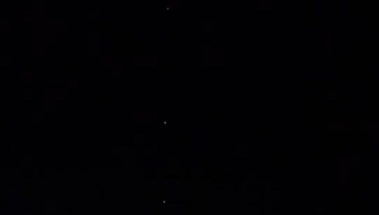 Kocaeli Semalarında Starlink Uyduları Görüntülendi