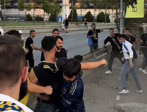 Kocaelispor – Fenerbahçe Maçı Öncesi Stat Önünde Kavga