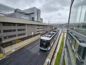 Şehir Hastanesi tramvay hattı rekor kırdı