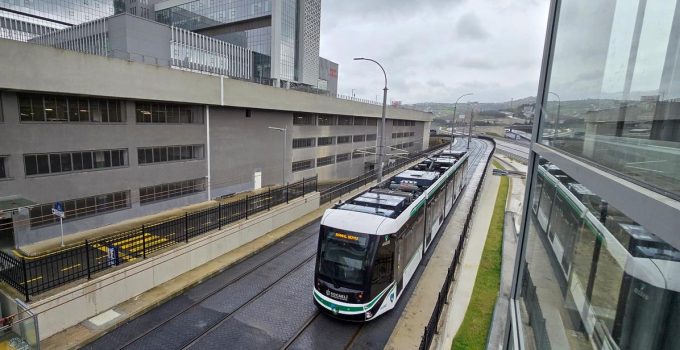 Şehir Hastanesi tramvay hattı rekor kırdı