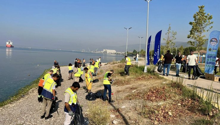Denizler Temiz Kalsın Diye Körfez’de Kıyı Temizliği