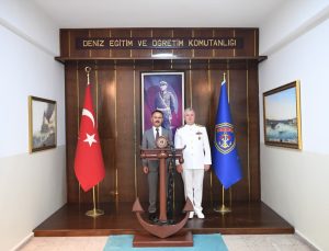 Vali İlhami Aktaş’tan Tümamiral Hüseyin Tığlı’ya Ziyaret