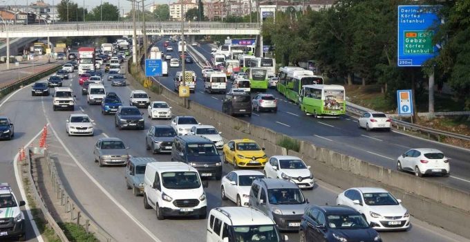 Kocaeli’de 613 Bin Araç Var, Zirvede İstanbul Bulunuyor
