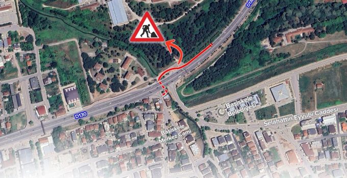 Başiskele Kasap Durağı Altgeçidi geçici olarak trafiğe kapatıldı