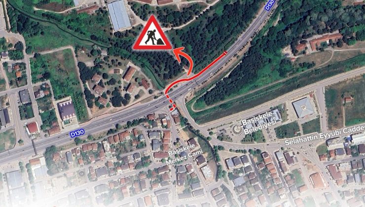 Başiskele Kasap Durağı Altgeçidi geçici olarak trafiğe kapatıldı