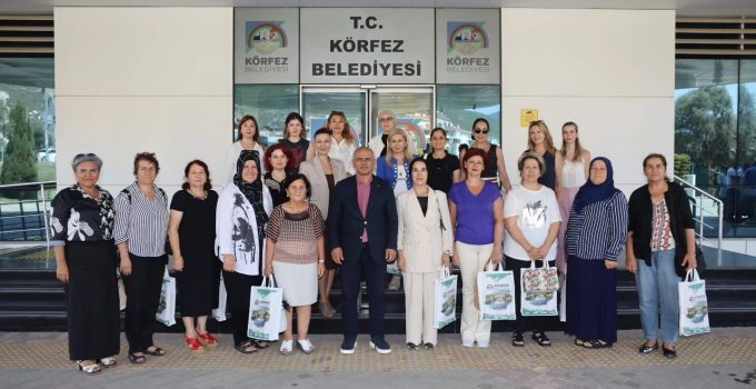 Kocaeli’nin Kadın MuhtarlarındanKörfez Belediyesi’ne Ziyaret