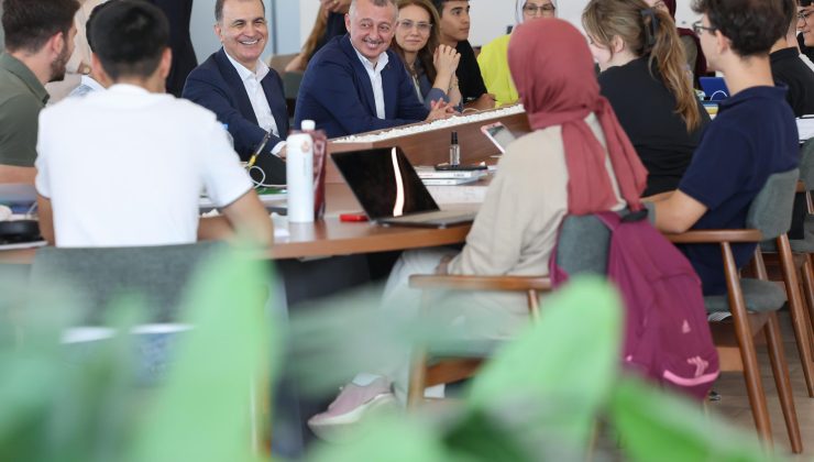 Ömer Çelik, Taze’ye gitti Milli İrade’yi çok beğendi